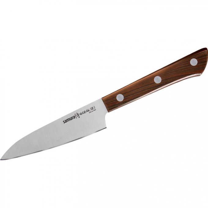 Овощной нож SAMURA HARAKIRI (рукоять с рисунком дерева) SHR-0011WO/K (SHR-0011WO/Y)